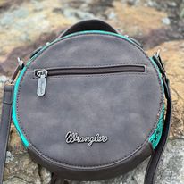 Wrangler Tooled Canteen Bag - Henderson's Western Store