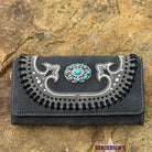 MW Cut Out Wallet ~ Black - Henderson's Western Store