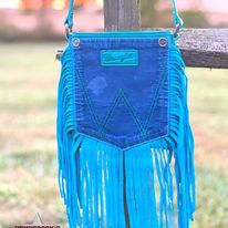 Wrangler Denim Pocket Crossbody - Henderson's Western Store