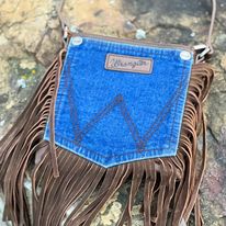 Wrangler Denim Pocket Crossbody - Henderson's Western Store