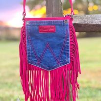 Wrangler Denim Pocket Crossbody - Henderson's Western Store