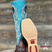 Youth Buckaroo Boots by Twisted X ~ Teal - Henderson's Western Store