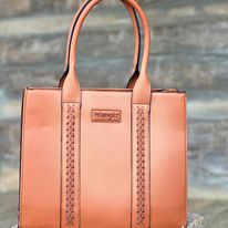 Wrangler Carry All Tote ~ Brown - Henderson's Western Store