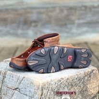 Chukka Driving Moc by Twisted X ~ Tooled Flower - Henderson's Western Store