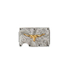 Utility Wallet ~ Gold Longhorn - Henderson's Western Store