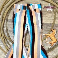 Striped Flare Denim - Henderson's Western Store