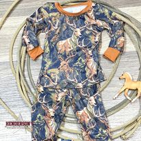 Camo Deer Pajamas - Henderson's Western Store