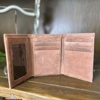 Load image into Gallery viewer, Floral Tooled Wallet - Henderson&#39;s Western Store