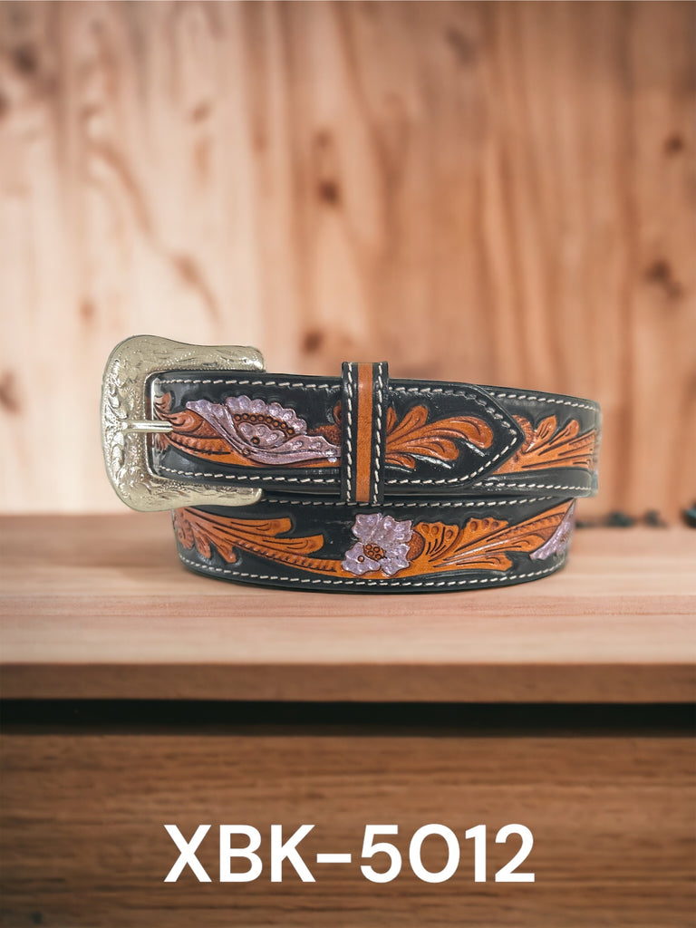 Twisted X Floral Kid's Belt