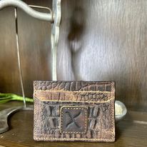 Twisted X Money Clip ~ Gator - Henderson's Western Store