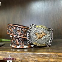 Youth Bullrider Buckle Belt - Henderson's Western Store