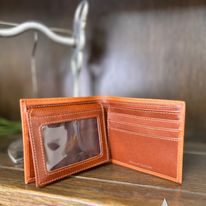 Cognac Leather Wallet - Henderson's Western Store