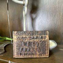 Twisted X Money Clip ~ Gator - Henderson's Western Store