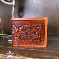 Load image into Gallery viewer, Cognac Leather Wallet - Henderson&#39;s Western Store