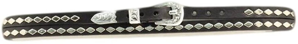 Diamond Stud Hatband ~ Black