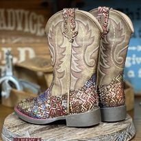Glitter Aztec Boots by Roper - Henderson's Western Store