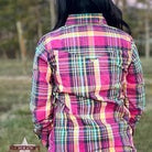 Cowgirl Legend Plaid ~ Hot Pink - Henderson's Western Store