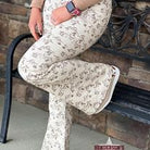 Desert Print Button Flare by Rock & Roll ~ Natural - Henderson's Western Store