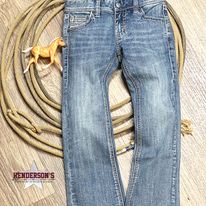 Boy's Straight Emb Reflex Bootcut Jeans by Rock & Roll - Henderson's Western Store