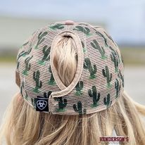 Ladies Ariat Pony Flo Cap ~ Cactus - Henderson's Western Store