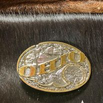 Ohio Belt Buckle - Henderson's Western Store