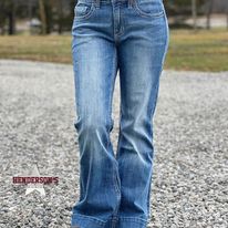 Load image into Gallery viewer, petal Stitch Trouser Jeans by Rock &amp; Roll - Henderson&#39;s Western Store