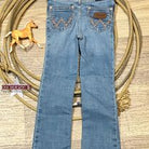 Girl's Wrangler Bootcut Jeans in Germaine - Henderson's Western Store