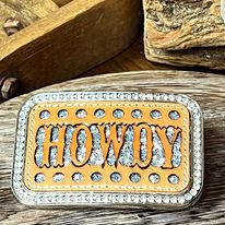 Howdy Belt Buckle - Henderson's Western Store