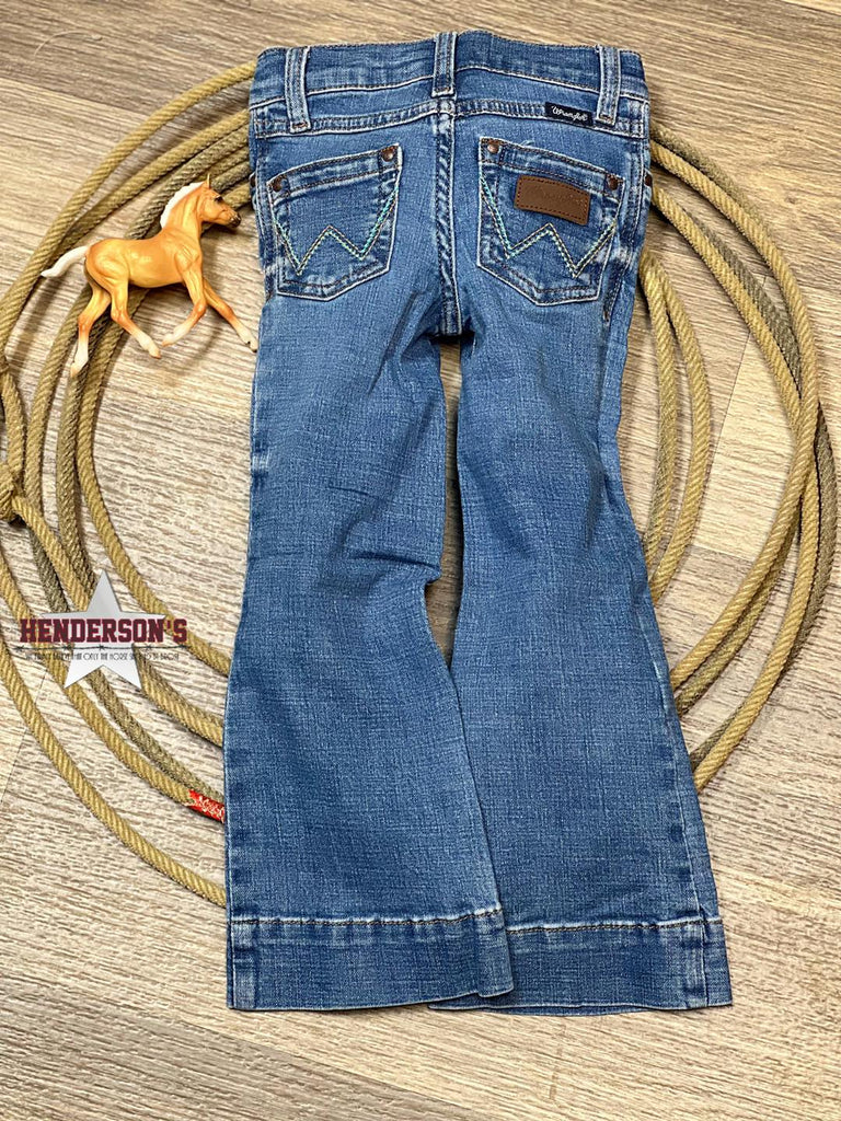 Girl's Wrangler Trouser Jeans in Embry - Henderson's Western Store