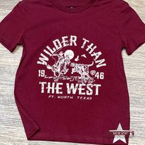 Boy's Graphic Tee by Rock & Roll ~ Wilder Than the West - Henderson's Western Store