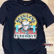 Reckless & Rowdy Tee by Rock & Roll - Henderson's Western Store