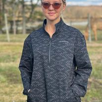 Load image into Gallery viewer, Ladies Cinch Pullover ~ Black - Henderson&#39;s Western Store