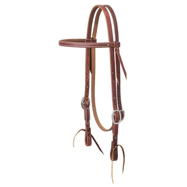 Working Tack Single-Ply Browband - Henderson's Western Store