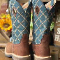 Western Work Boots by Twisted X ~ Mocha - Henderson's Western Store