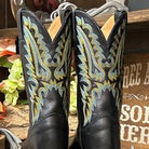 Shay Boots by Justin ~ Black - Henderson's Western Store