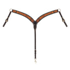 Turquoise Cross Floral Buckstitch - Henderson's Western Store