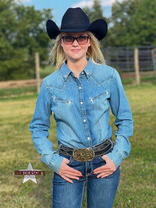 Load image into Gallery viewer, Ladies Wrangler Retro Denim