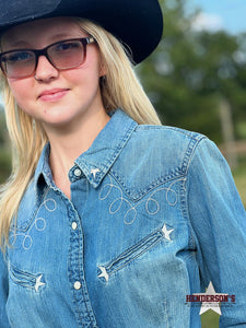 Load image into Gallery viewer, Ladies Wrangler Retro Denim