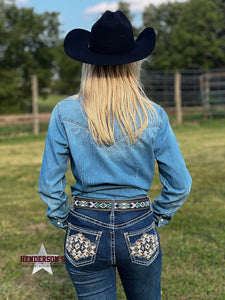 Load image into Gallery viewer, Ladies Wrangler Retro Denim