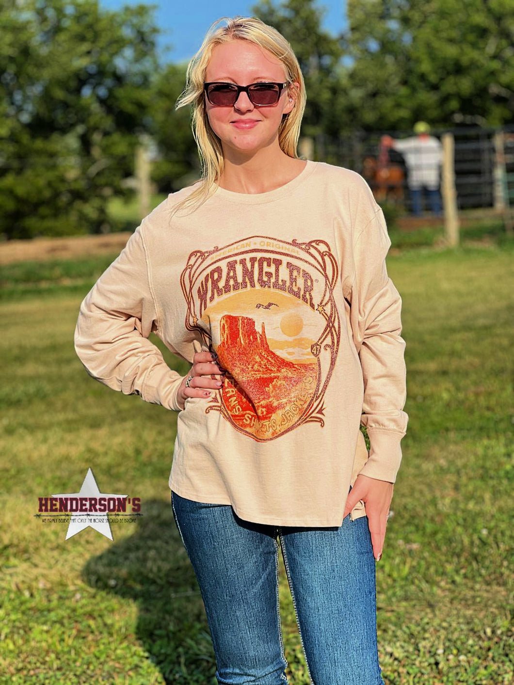 Ladies Wrangler The Desert Tee