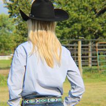 Blue Stripe Rough Stock Shirt