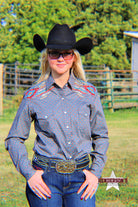 Ladies Aztec Rough Stock ~ Brown - Henderson's Western Store