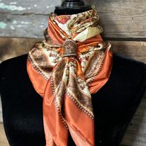 Rodeo Drive Wild Rags/Scarf ~ Pumpkin Spice