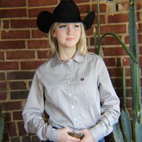 Ladies Cinch  ~ Purple Stripe - Henderson's Western Store