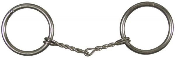 Nickel Plated O-Ring Snaffle Bit - Henderson's Western Store