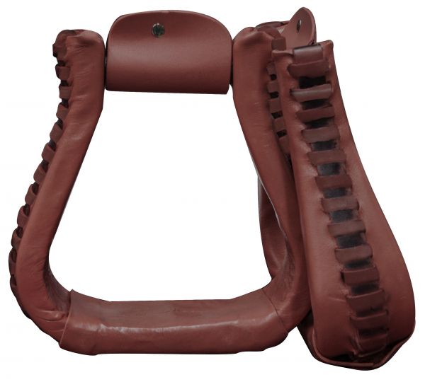 Leather Covered Stirrup - Henderson's Western Store