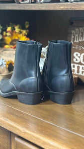 Load image into Gallery viewer, Men&#39;s Black zipper Ankle Boot by Laredo - Henderson&#39;s Western Store