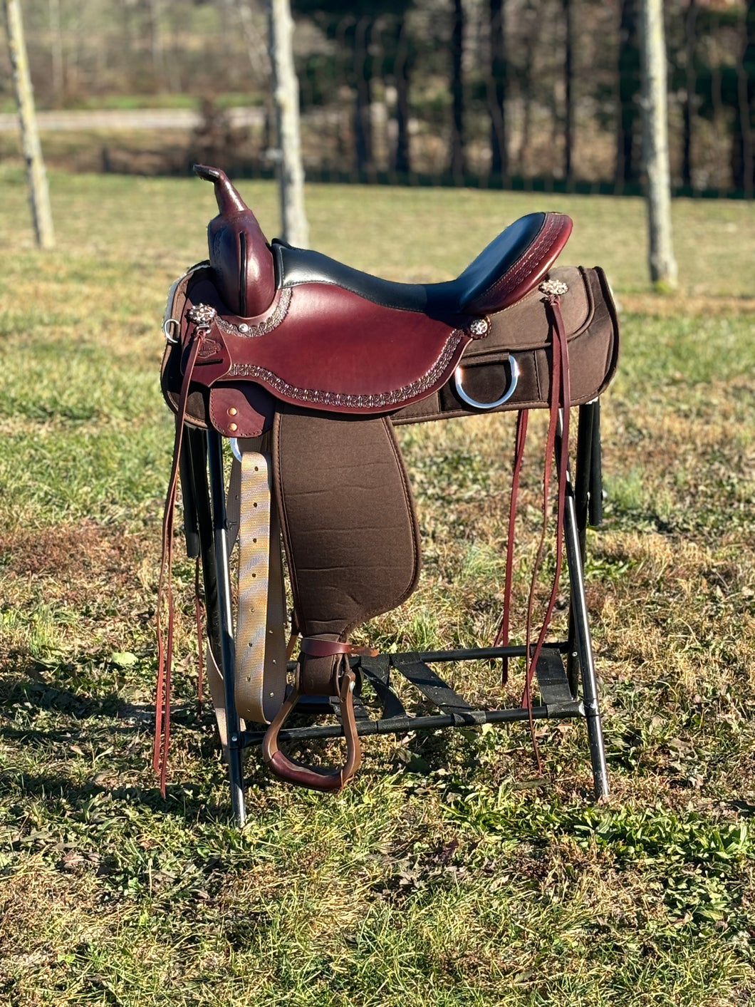 Magnolia Cordura Trail Saddle