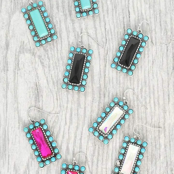 Western Vertical Bar Earrings - Henderson's Western Store