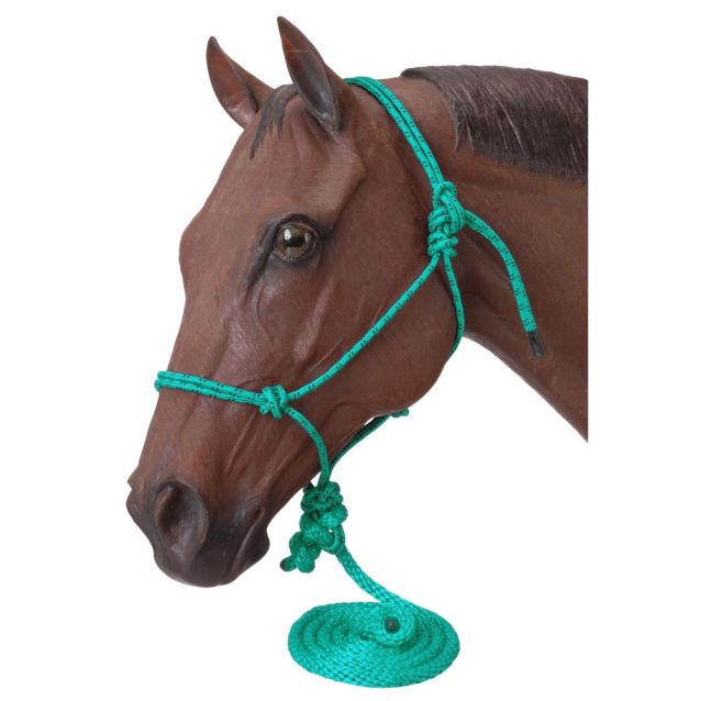 Rope Halter W/Lead - Henderson's Western Store